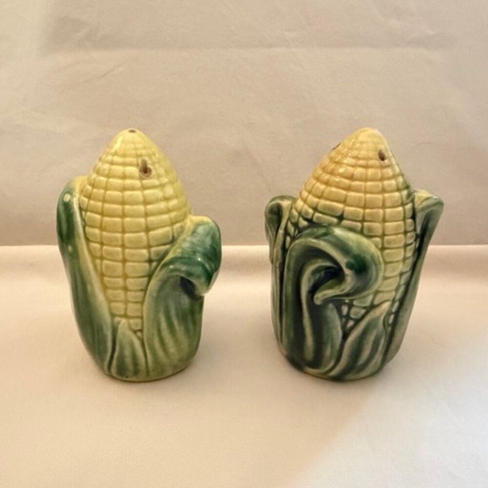Vintage Corn Stalk Salt and Pepper Shakers - Picture 3 of 7